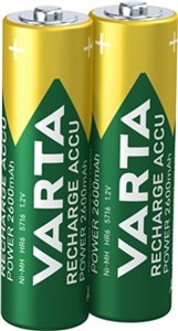 AA (Mignon)/HR6 (5716) ricaricabile - 2600 mAh, 2 pezzi/blister