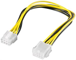 Prolunga elettrica PC EPS, da 8 pin