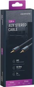 3,5-mm-AUX-Kabel, stereo