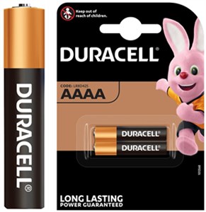 LR61/AAAA (Mini) (MN2500) pila, 2 pezzi in blister