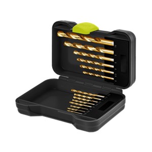HSS-Metallbohrer-Set, 15-tlg.
