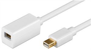 Mini DisplayPort Verlängerungskabel 1.2, vergoldet