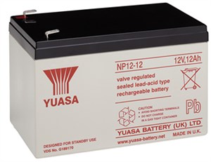 Lead acid battery 12 V, 12 Ah (NP12-12)