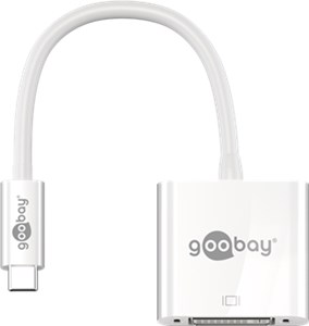 USB-C™-Adapter DVI, weiß USB-C™-Adapter DVI, weiß