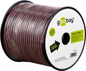 Speaker Cable red;black CU