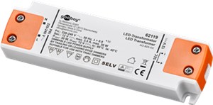 LED-Trafo 12 V (DC), 30 W, dimmbar