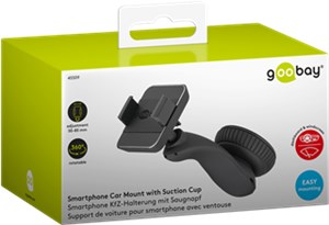 In-car Suction Cup Mount for Smartphones