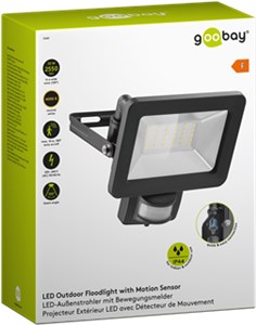 LED-Außenstrahler, 30 W, mit Bewegungsmelder