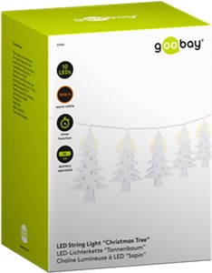 10 luci LED fata "albero di Natale"