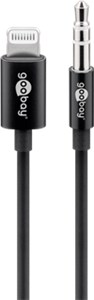 Apple Lightning audio connection cable, (3.5 mm), 1 m black