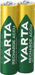 AAA (Micro)/HR03 (56703) ricaricabile - 800 mAh, 2 pezzi/blister