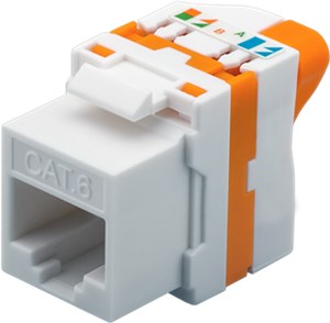 Modulo Keystone RJ45 CAT 6, UTP, 250 MHz