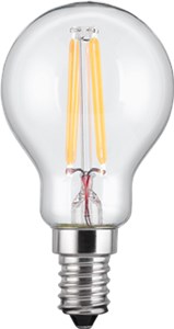 Mini globo a Filamento LED, 4 W Mini globo a Filamento LED, 4 W