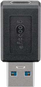 USB 3.0 SuperSpeed adattatore ​​USB-A a USB-C ™, nero