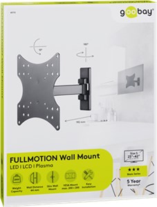 TV-Wandhalterung Basic FULLMOTION (S)