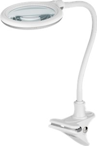 Lampada a LED con lente d’ingrandimento con morsetto, 6W