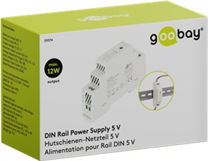 Hutschienen-Netzteil (DIN-Rail) 5 V, 2,4 A, 12 W Hutschienen-Netzteil (DIN-Rail) 5 V, 2,4 A, 12 W