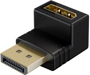 DisplayPort™-Winkeladapter 90° nach oben