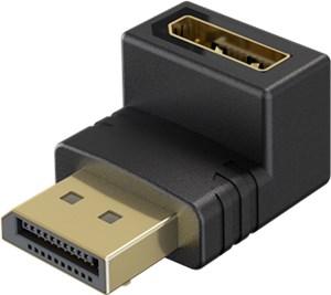 Adapter DisplayPort™ kątowy 90° w dół Adapter DisplayPort™ kątowy 90° w dół