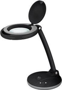 LED-Stand-Lupenleuchte, 6 W, schwarz