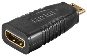 HDMI™ adapter, gold-plated