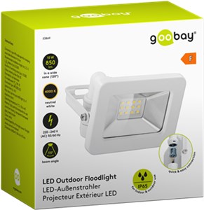 LED Outdoor Floodlight, 10 W