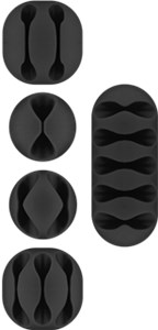 Cable Management Set, Black 