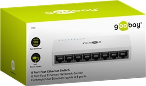 8 Port Fast Ethernet-Switch