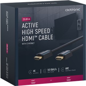 Aktives High-Speed-HDMI™-Kabel mit Ethernet Aktives High-Speed-HDMI™-Kabel mit Ethernet