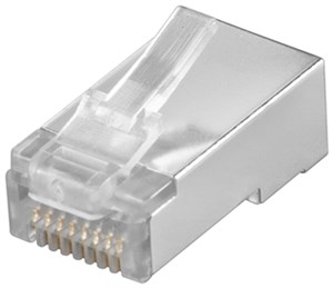 Fiche RJ45, CAT 5e STP Blindé