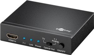 HDMI™/4K2K 7.1 audio extractor