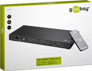 HDMI™ Matrix 4 x 2 (Full HD) HDMI™ Matrix 4 x 2 (Full HD)