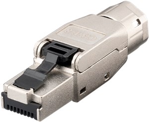 CAT 8.1 feldkonfektionierbarer RJ45-Stecker, STP geschirmt