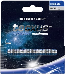 LR03/AAA (Micro) Batterie, 10 Stk. im Blister