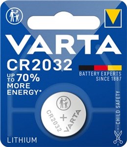 CR2032 (6032) Batterie, 1 Stk. Blister