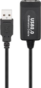 Cavo di prolunga USB attivo, 10 m, nero