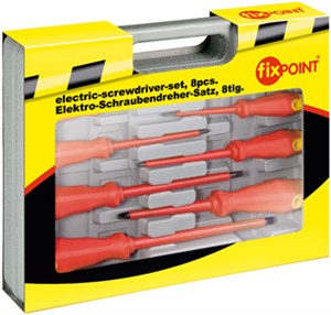 Electric screwdriver-set, 8 pcs.