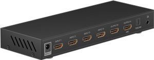 HDMI™-Matrix-Schalter 4 auf 2