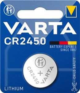 CR2450 (6450) Pile, 1 pièces dans blister