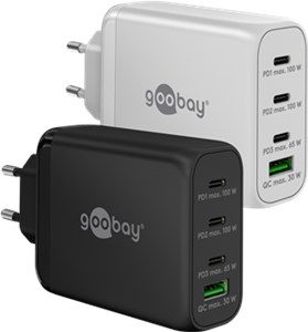 USB-C™ PD Multiport Quick Charger (100 W) black