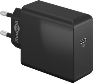 USB-C™ PD Schnellladegerät (65 W) schwarz