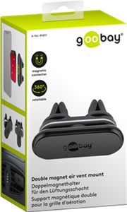 Double-magnet Car Air Vent Mount