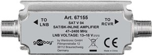 Amplificatore di linea antenna SAT/BK 47 MHz - 2400 MHz