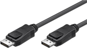 DisplayPort Verbindungskabel 1.1, vernickelt DisplayPort Verbindungskabel 1.1, vernickelt