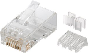 RJ45 Stecker, CAT 6A UTP ungeschirmt