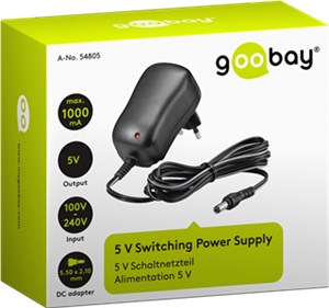 5 V Power Supply (5 W / 1 A)