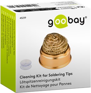 Soldering Tip Cleaner incl. Soldering Tip Cleaning Wire and Holder Kit