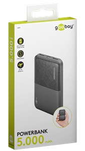 Powerbank Kompakt 5.000 mAh