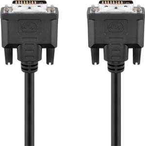 DVI-D Full HD-Kabel Dual Link, Nickel DVI-D Full HD-Kabel Dual Link, Nickel