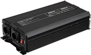 Przekładnik napięciowy DC/AC (12 V - 230 V/3000 W) USB